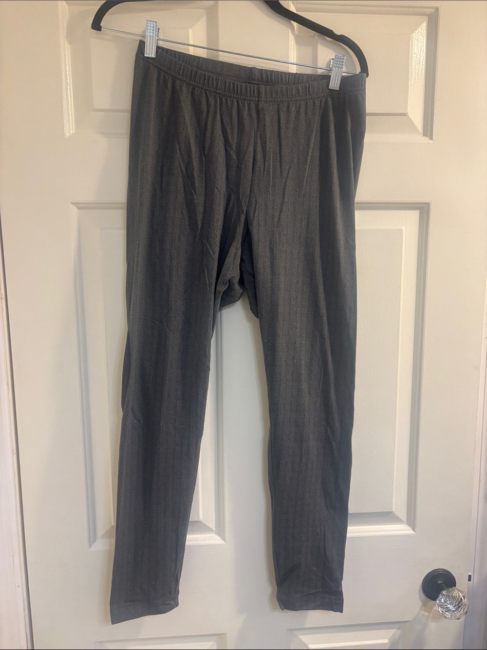 Old Navy Dark Gray Ribbed Leggings